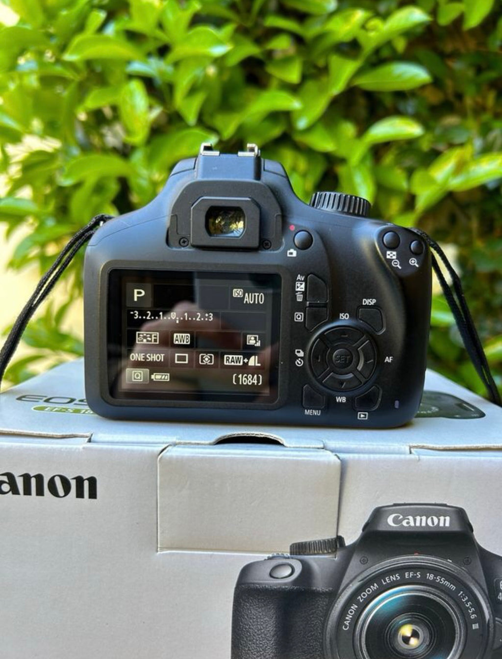 Canon EOS 4000D + Canon 18-55mm