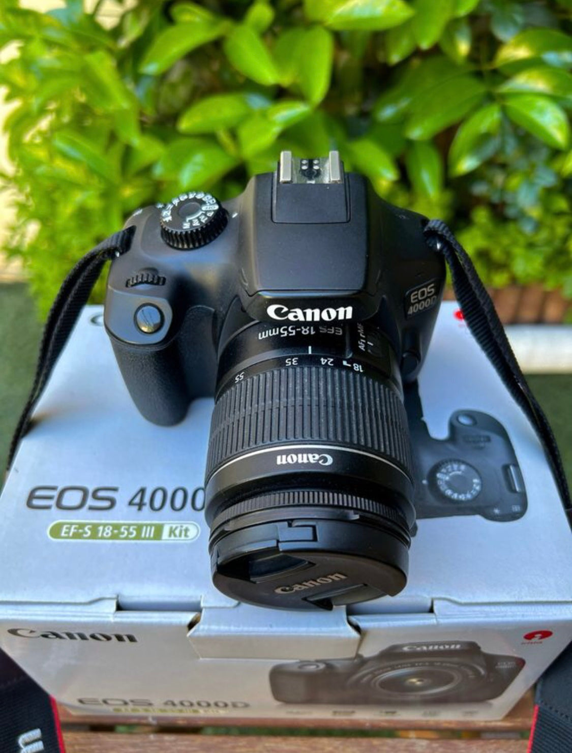 Canon EOS 4000D + Canon 18-55mm