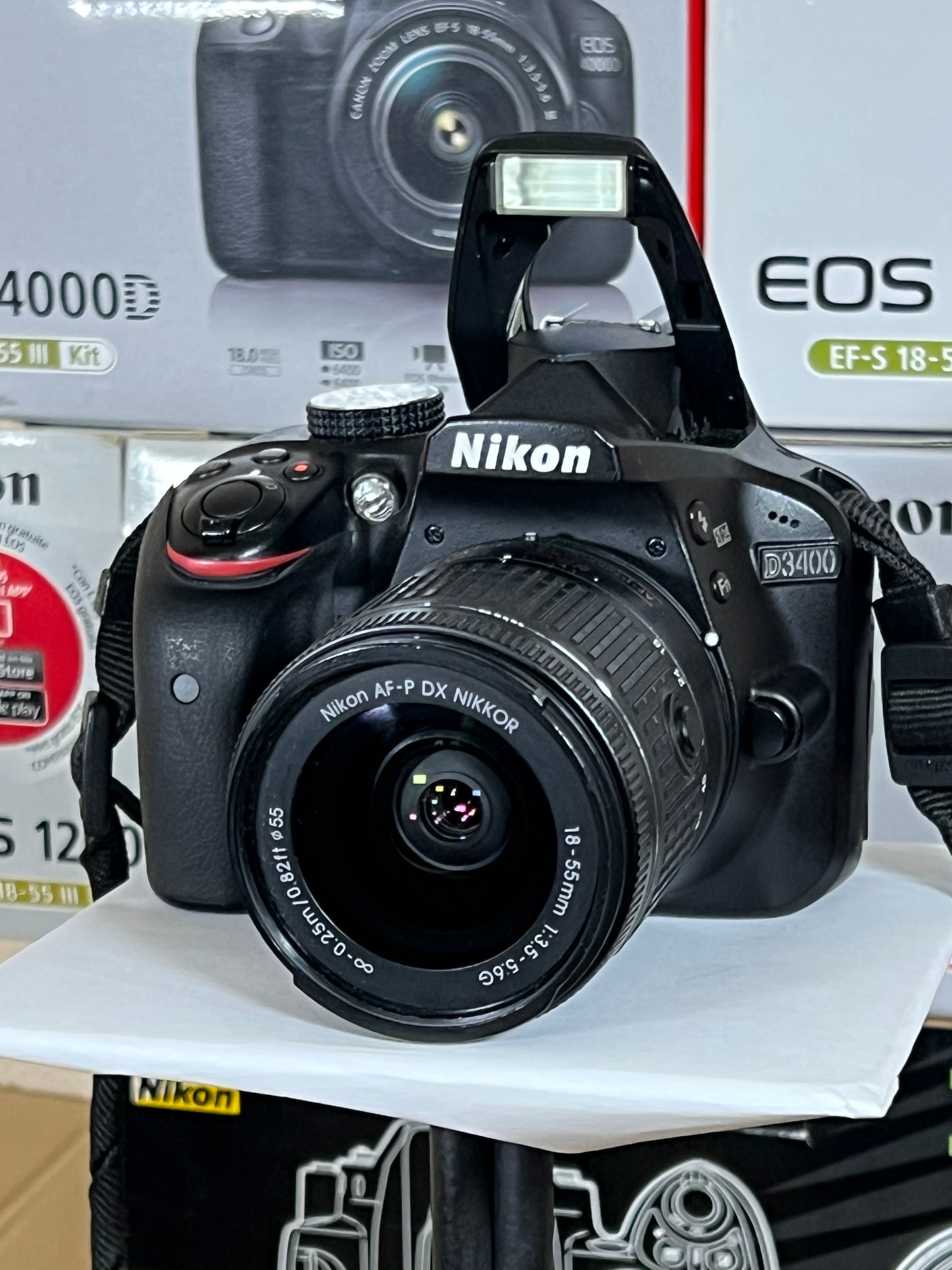 Nikon D3400 + Teleobjetivo