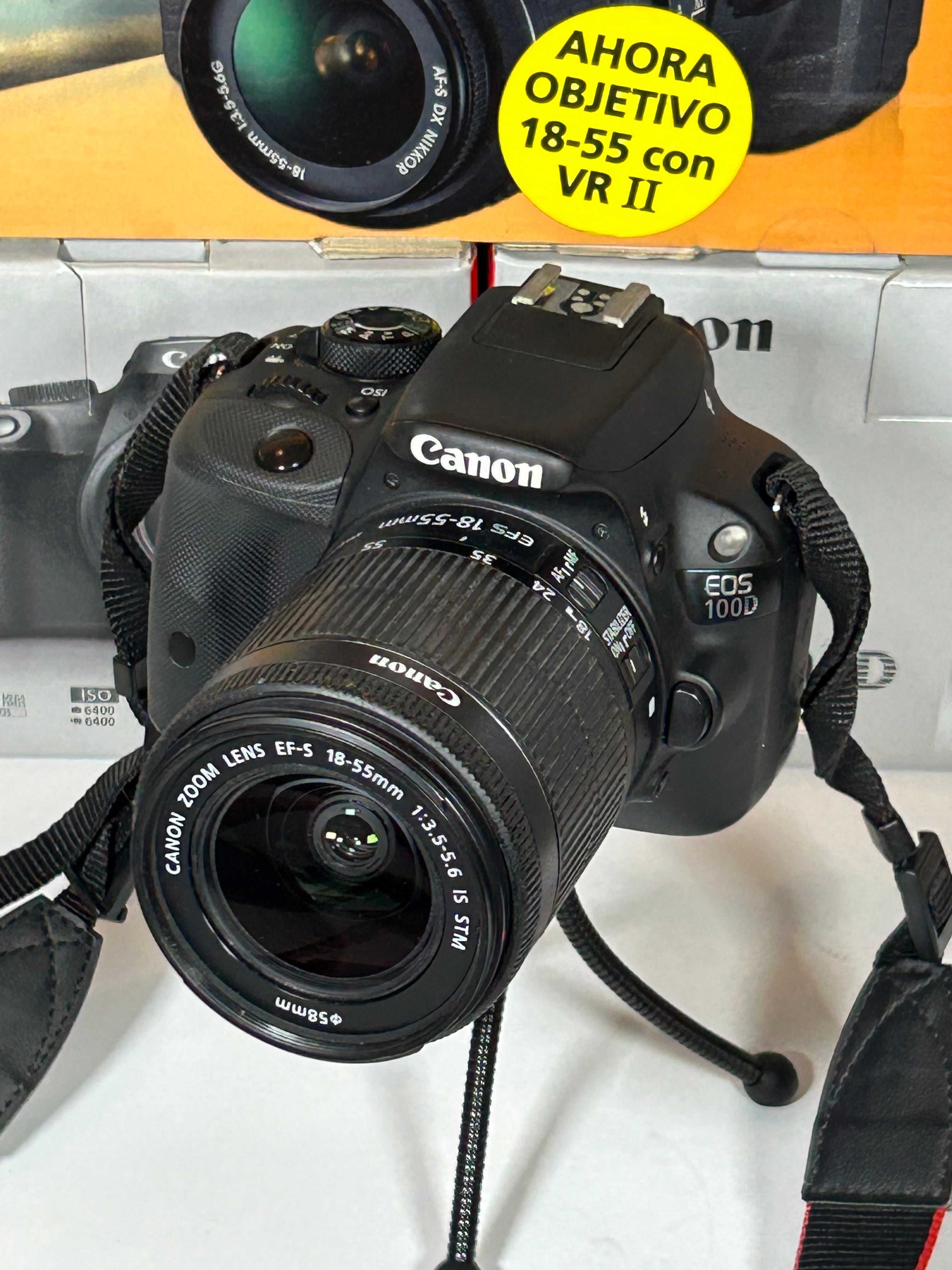 Canon EOS 100D + Canon 18-55mm