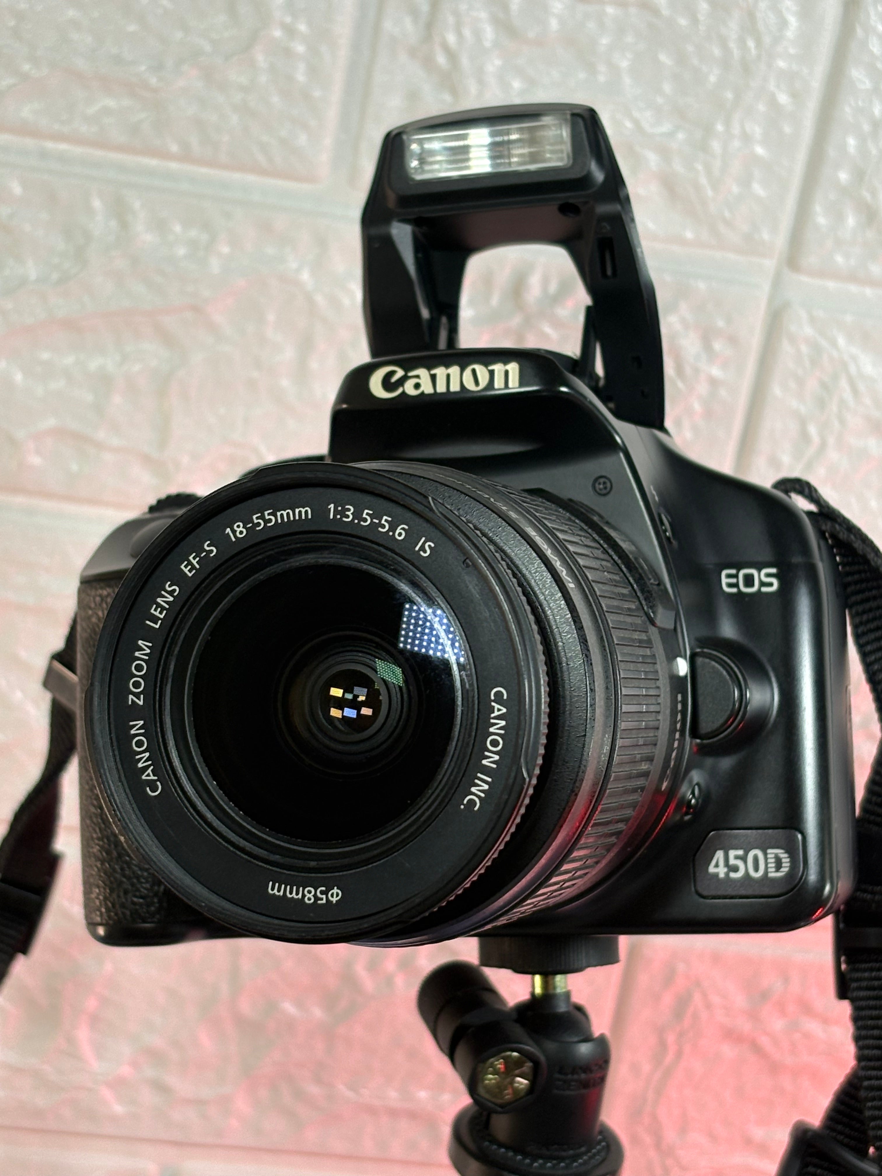 Canon EOS 450D Pro + Canon 18-55mm y Accesorios