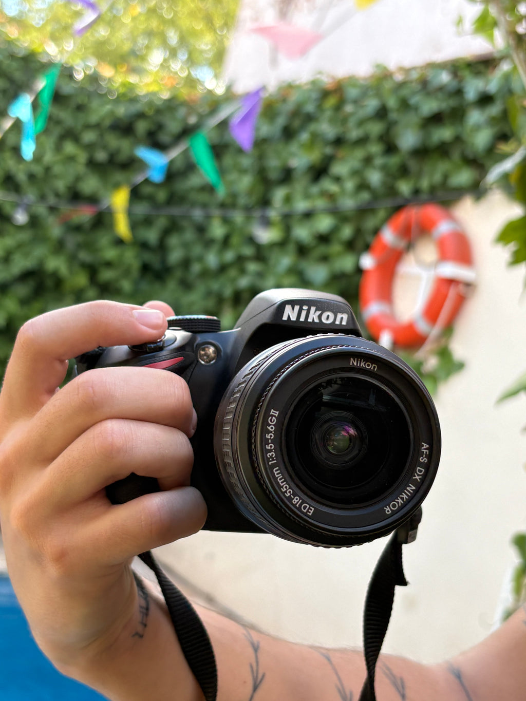 Nikon 3200 Pro + Nikon 18-55mm y Accesorios